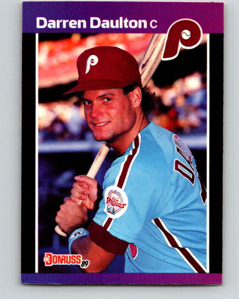 1989 Donruss #549 Darren Daulton Mint Philadelphia Phillies Image 1