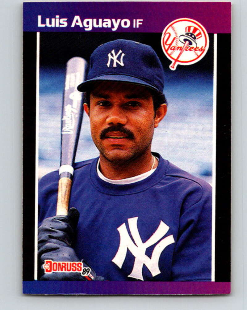 1989 Donruss #551 Luis Aguayo DP Mint New York Yankees Image 1