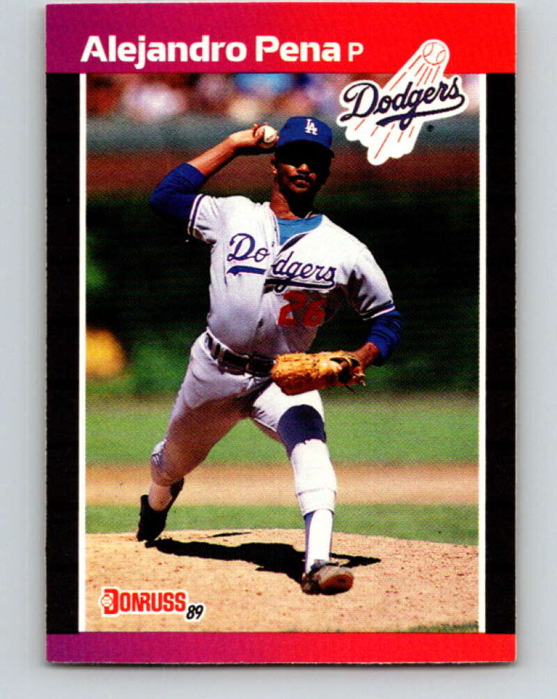1989 Donruss #557 Alejandro Pena DP Mint Los Angeles Dodgers Image 1