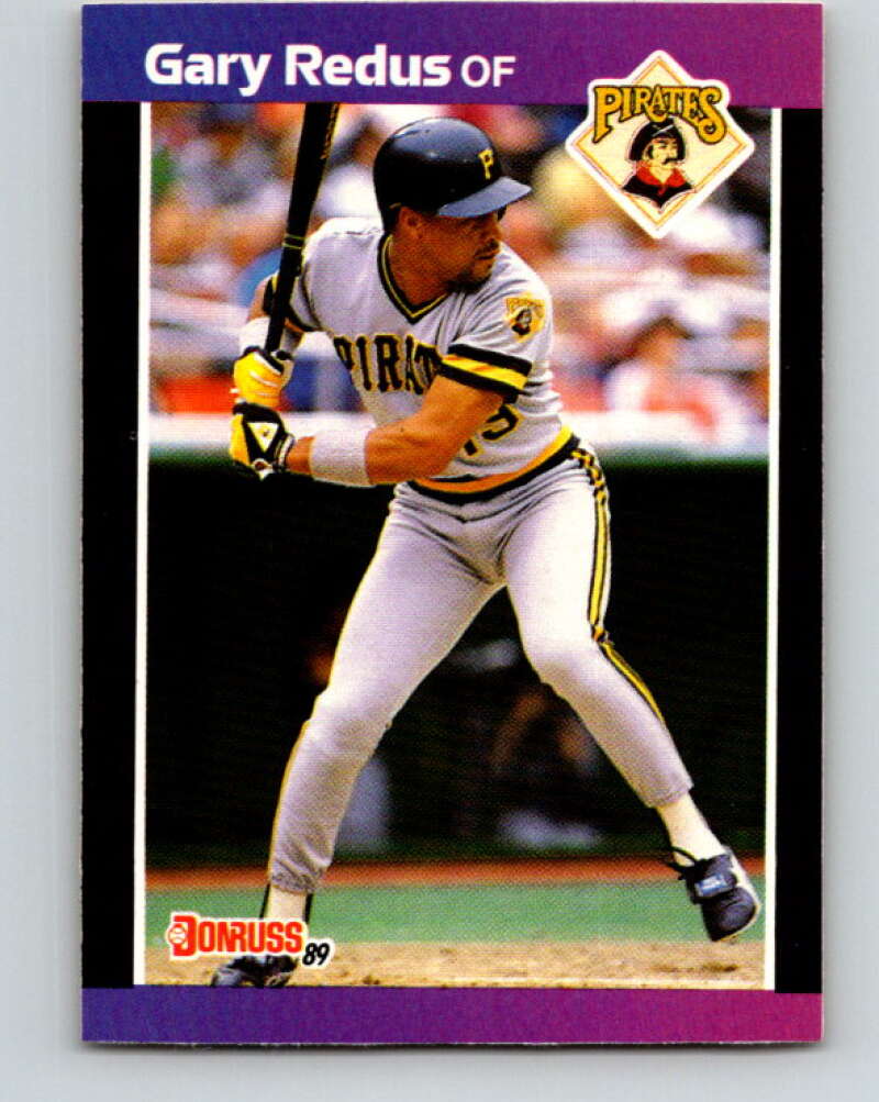 1989 Donruss #605 Gary Redus DP Mint Pittsburgh Pirates Image 1
