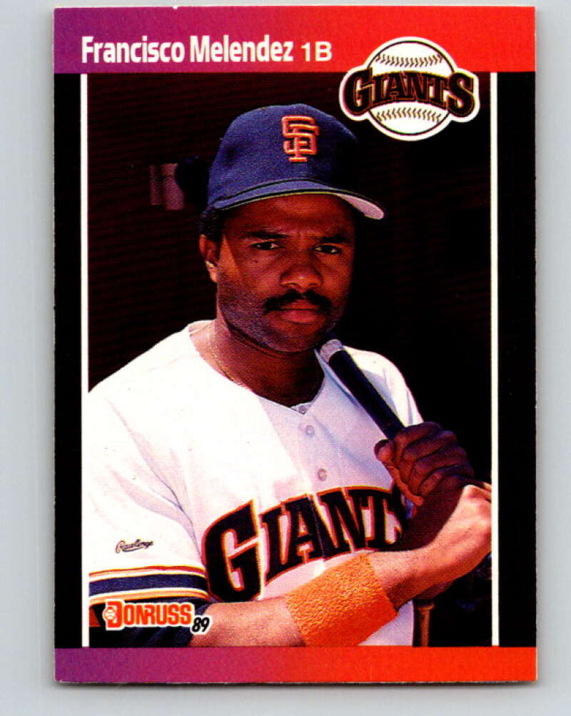 1989 Donruss #611 Francisco Melendez Mint RC Rookie San Francisco Giants Image 1