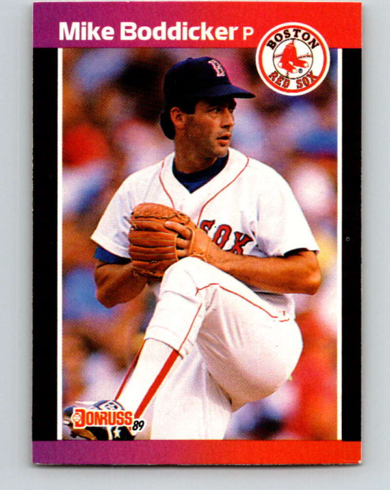 1989 Donruss #612 Mike Boddicker Mint Boston Red Sox Image 1