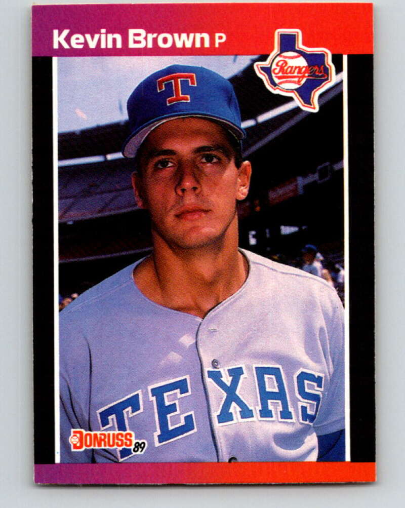 1989 Donruss #613 Kevin Brown DP Mint Texas Rangers Image 1