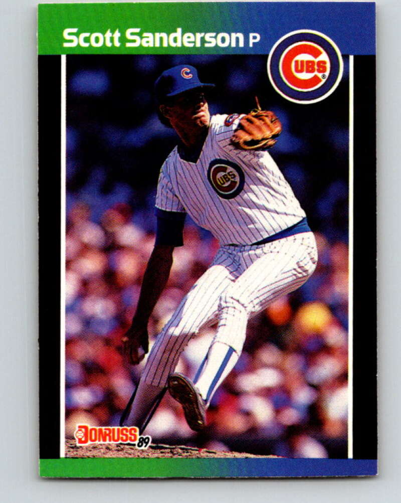1989 Donruss #629 Scott Sanderson Mint Chicago Cubs Image 1