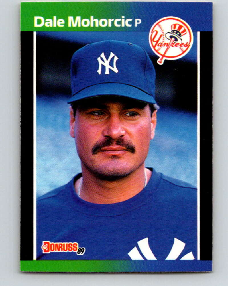 1989 Donruss #630 Dale Mohorcic Mint New York Yankees Image 1