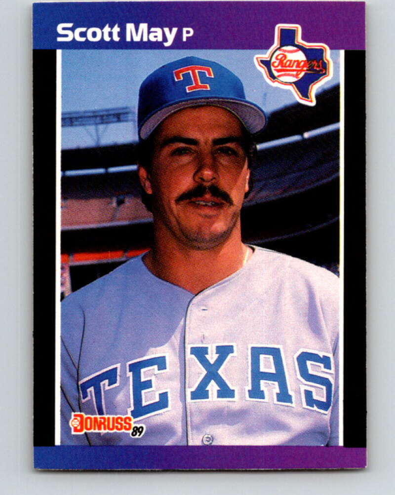 1989 Donruss #636 Scott May DP Mint RC Rookie Texas Rangers Image 1
