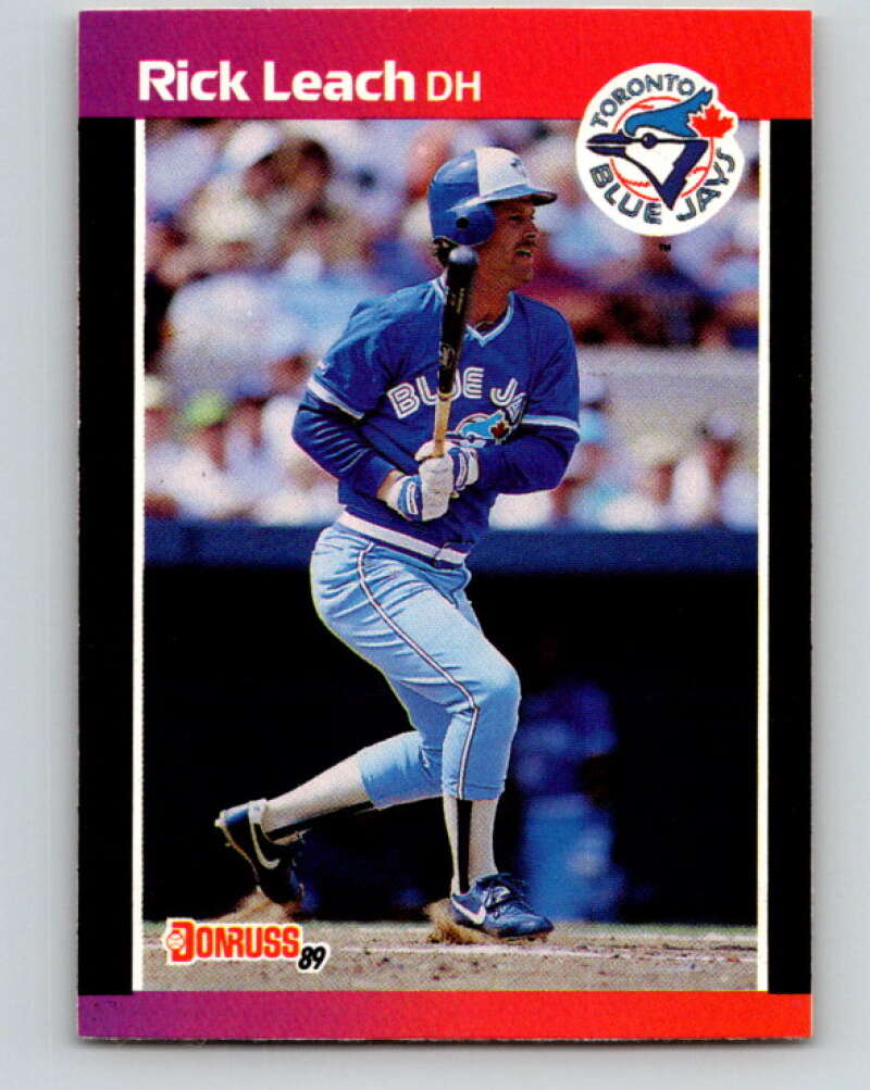 1989 Donruss #638 Rick Leach Mint Toronto Blue Jays Image 1