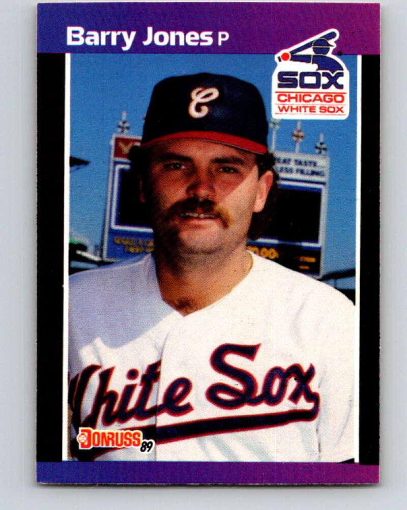 1989 Donruss #647 Barry Jones Mint Chicago White Sox Image 1