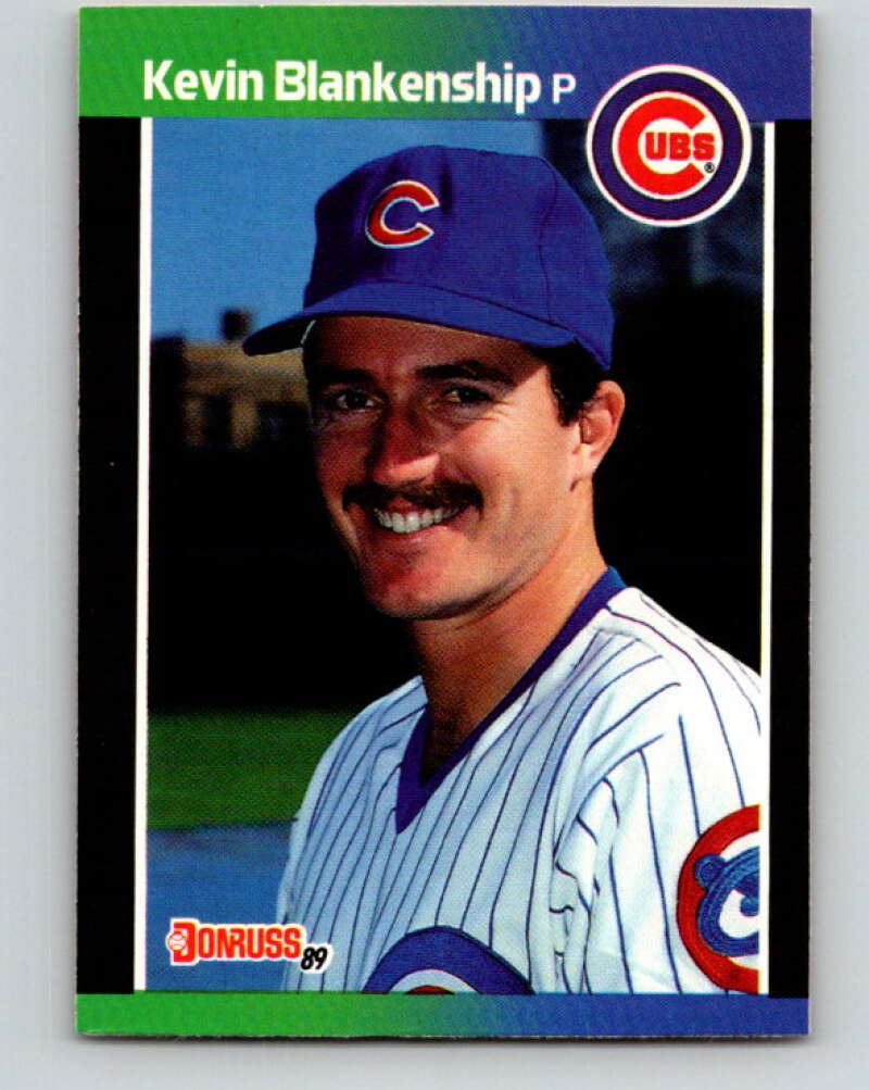 1989 Donruss #658 Kevin Blankenship Mint RC Rookie Chicago Cubs Image 1