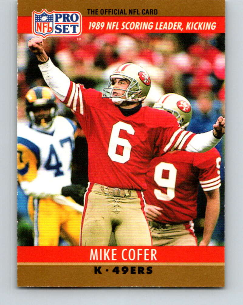 1990 Pro Set #11 Mike Cofer Mint San Francisco 49ers Image 1