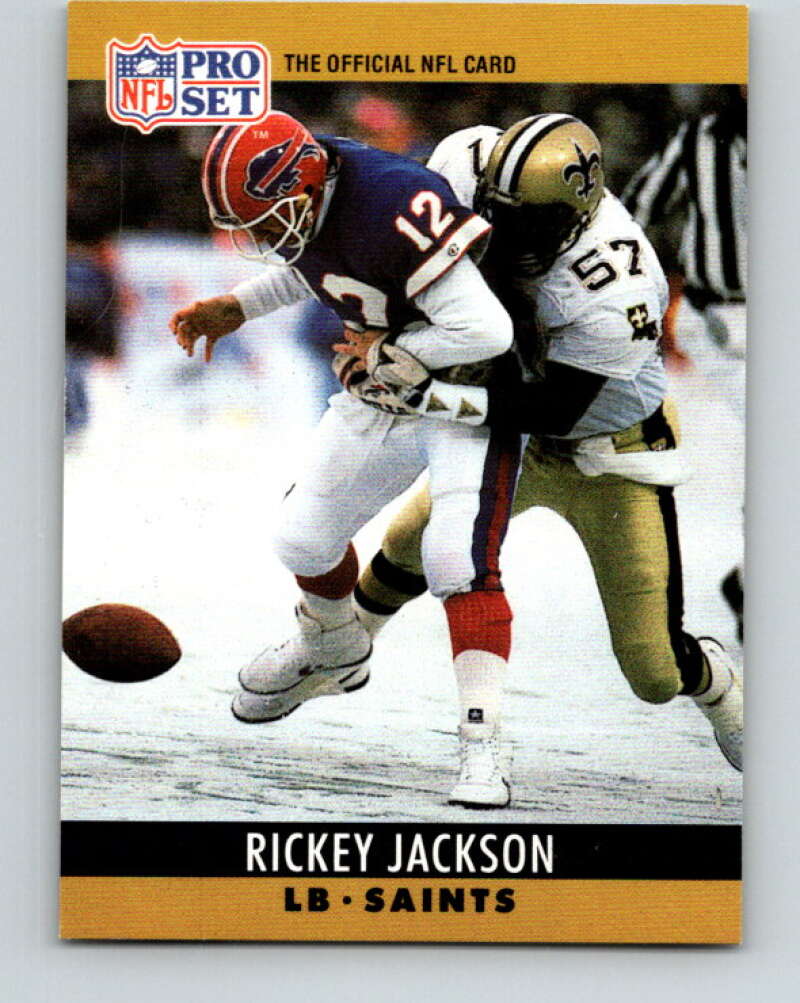 1990 Pro Set #214 Rickey Jackson Mint New Orleans Saints Image 1