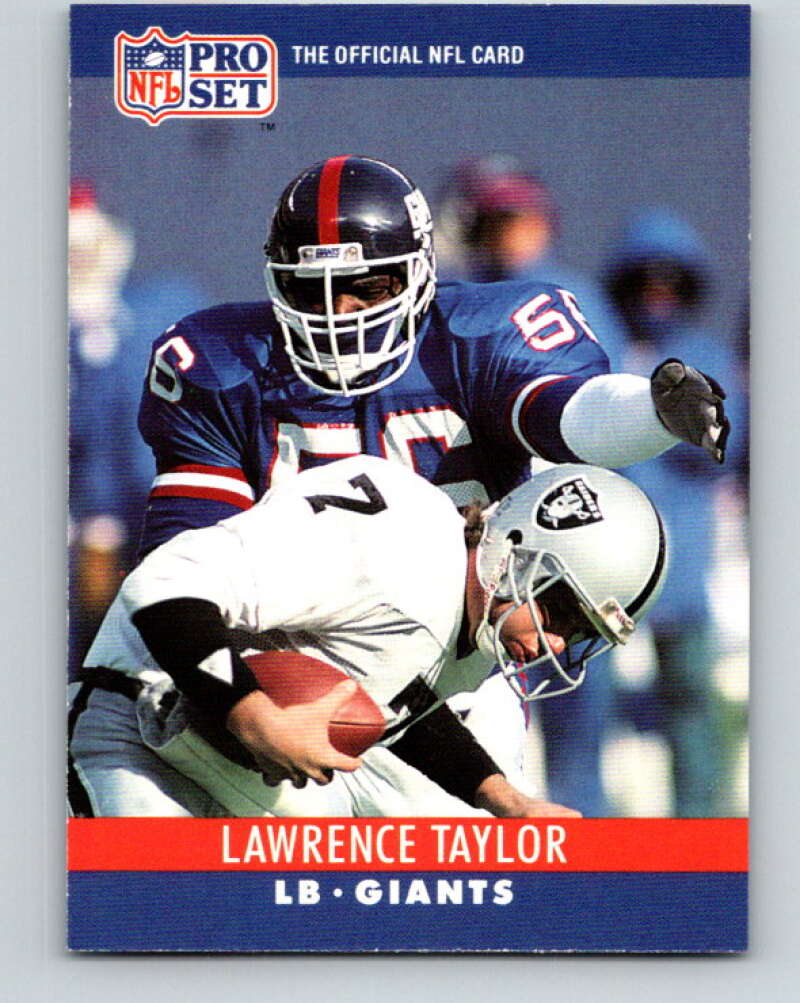 1990 Pro Set #231 Lawrence Taylor Mint New York Giants Image 1