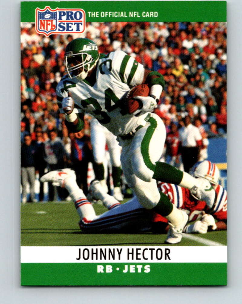 1990 Pro Set #235 Johnny Hector Mint New York Jets Image 1
