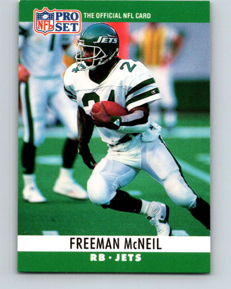 1990 Pro Set #238 Freeman McNeil Mint New York Jets Image 1