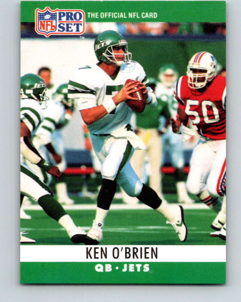 1990 Pro Set #239 Ken O'Brien Mint New York Jets Image 1