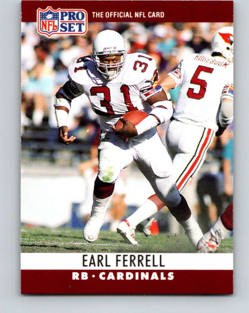 1990 Pro Set #255 Earl Ferrell Mint Phoenix Cardinals Image 1
