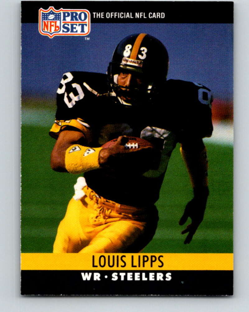 1990 Pro Set #270 Louis Lipps Mint Pittsburgh Steelers Image 1