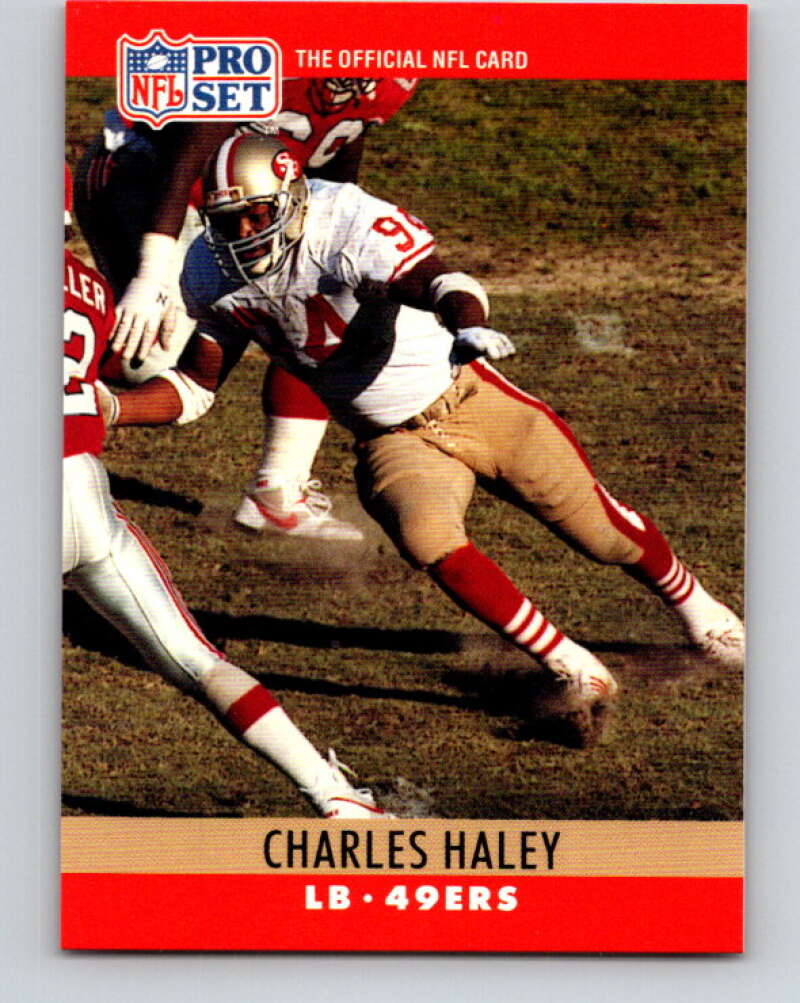 1990 Pro Set #289 Charles Haley Mint San Francisco 49ers Image 1