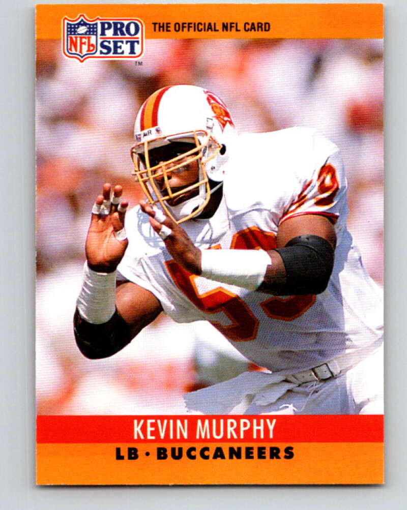 1990 Pro Set #314 Kevin Murphy Mint Tampa Bay Buccaneers Image 1