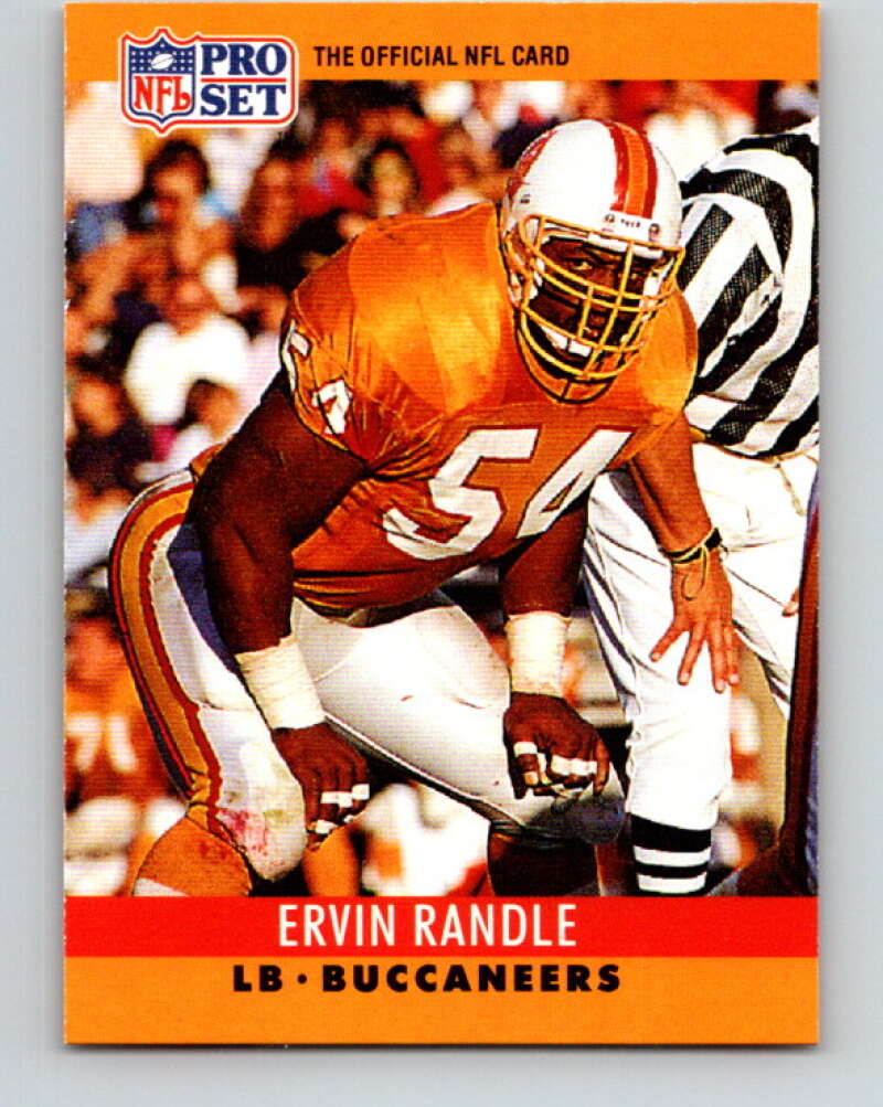 1990 Pro Set #315 Ervin Randle Mint Tampa Bay Buccaneers Image 1