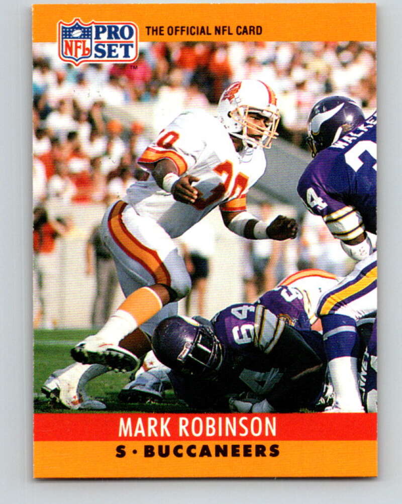 1990 Pro Set #316 Mark Robinson Mint Tampa Bay Buccaneers Image 1