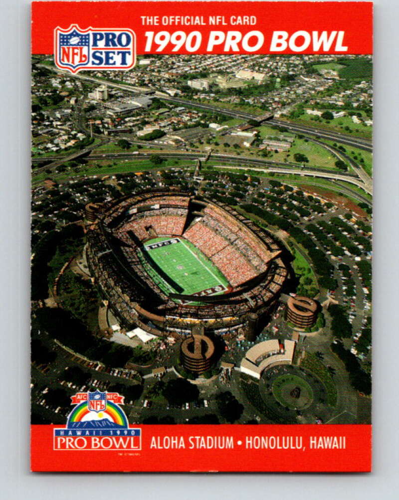 1990 Pro Set #334 Aloha Stadium Mint Image 1