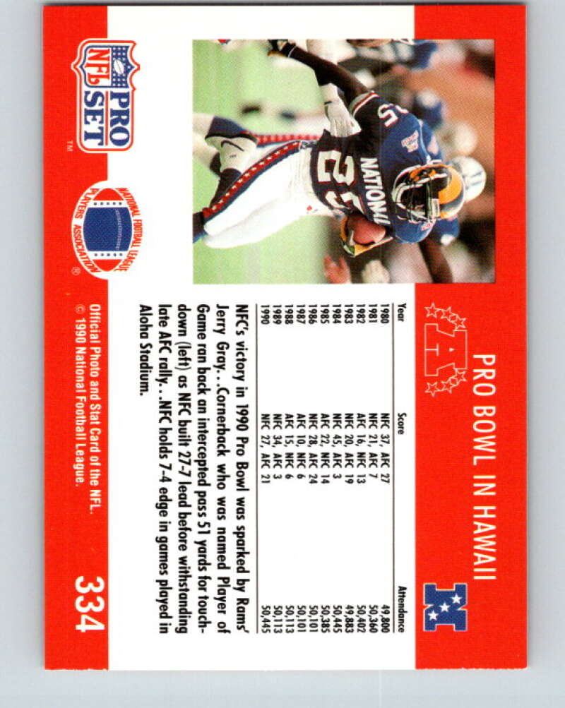 1990 Pro Set #334 Aloha Stadium Mint Image 2