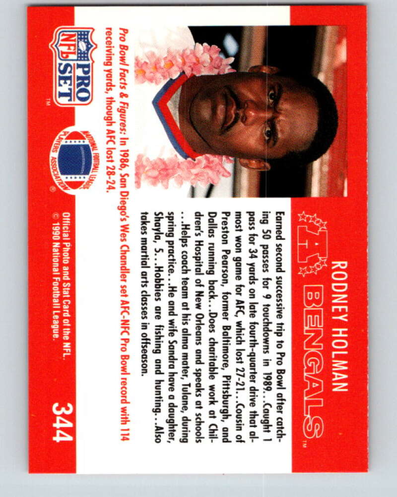 1990 Pro Set #343 Chris Hinton Mint Indianapolis Colts Image 2