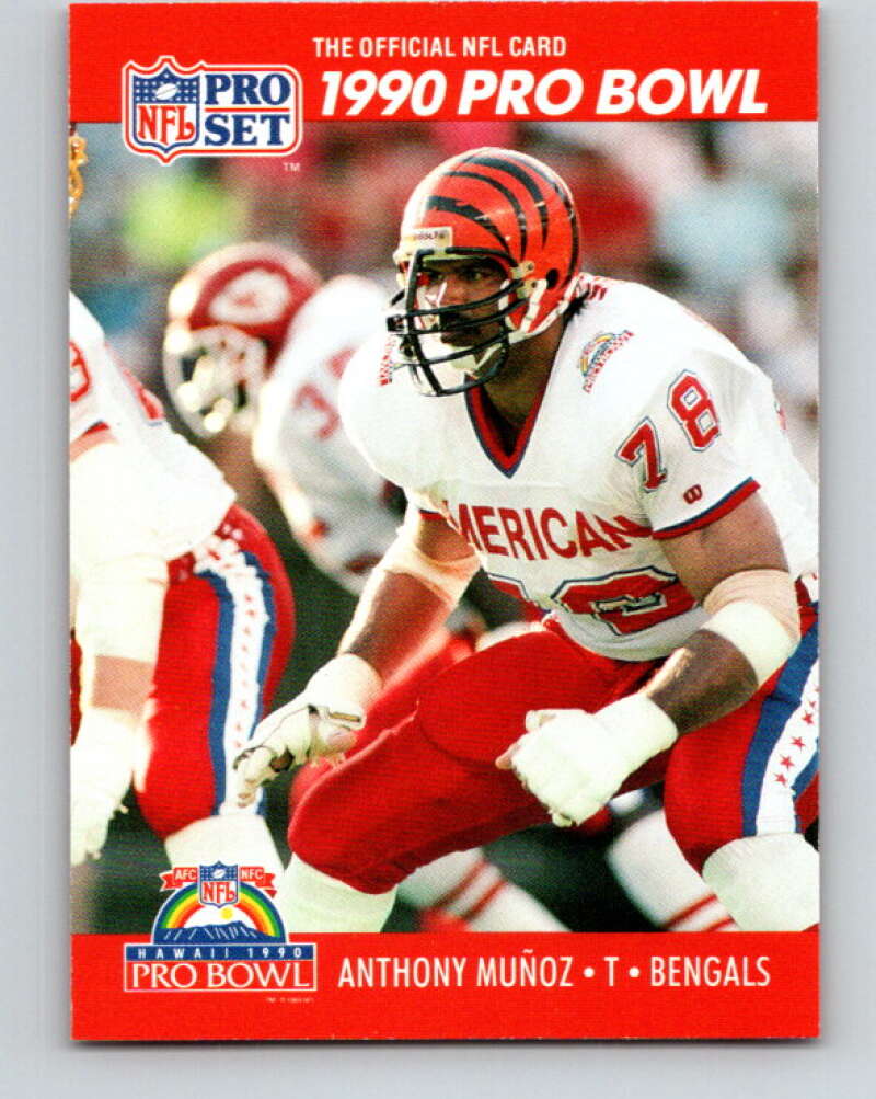 1990 Pro Set #360 Mike Munchak Mint Houston Oilers Image 1