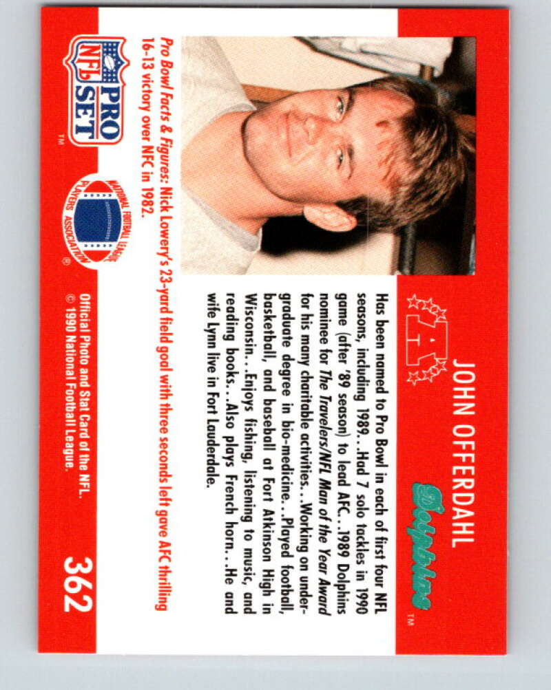 1990 Pro Set #361 Anthony Munoz Mint Cincinnati Bengals Image 2