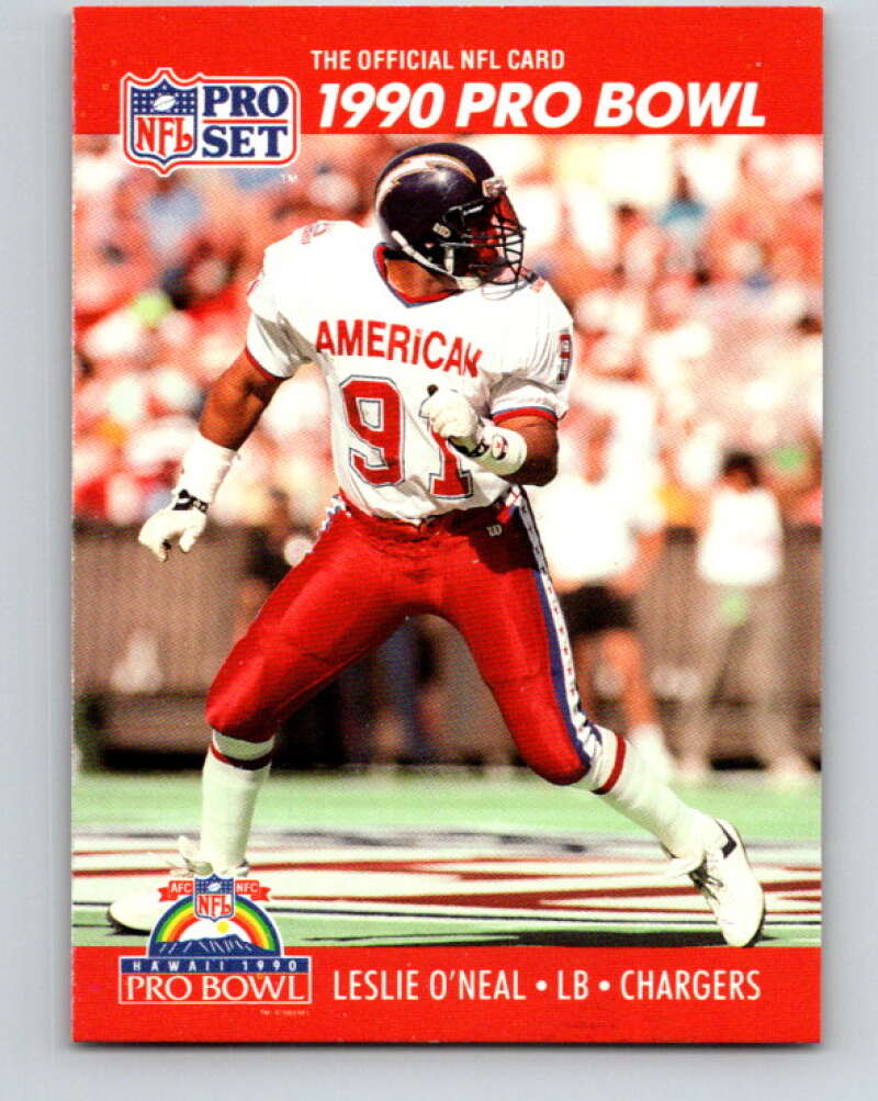 1990 Pro Set #363 Christian Okoye Mint Kansas City Chiefs Image 1