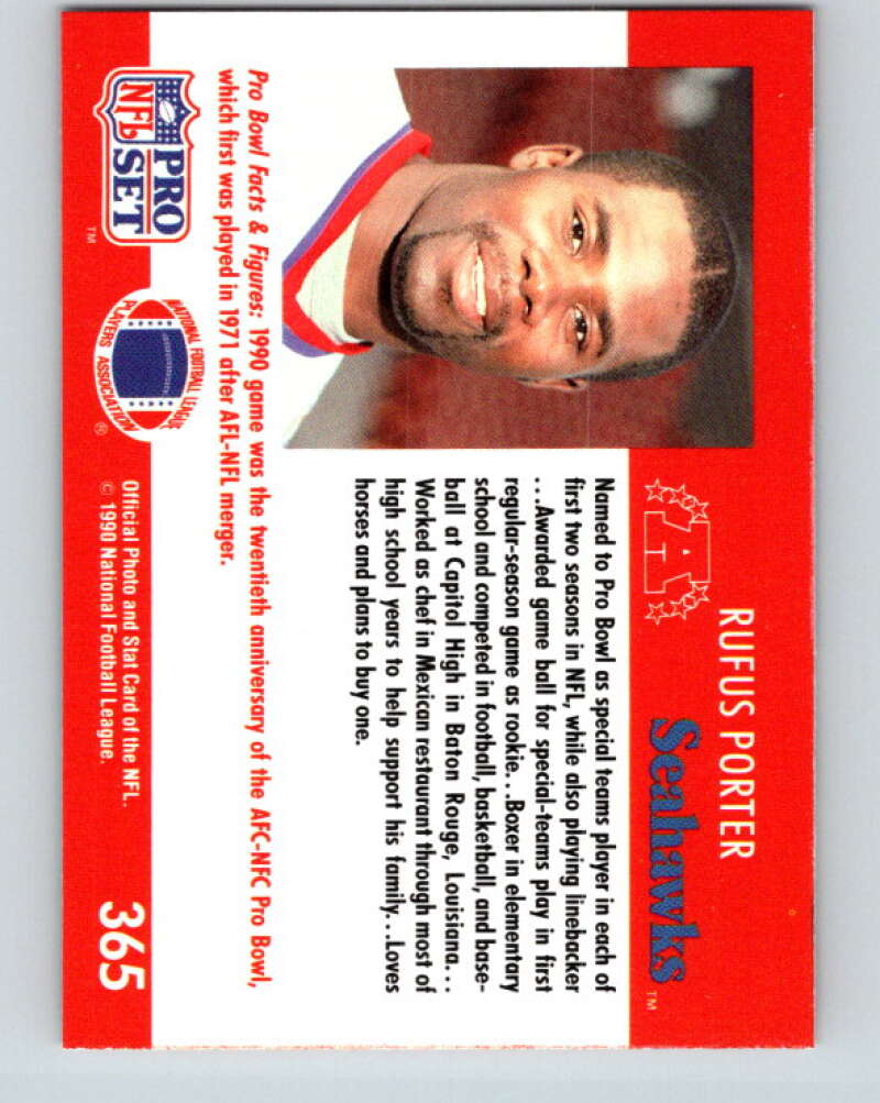 1990 Pro Set #364 Leslie O'Neal Mint San Diego Chargers Image 2