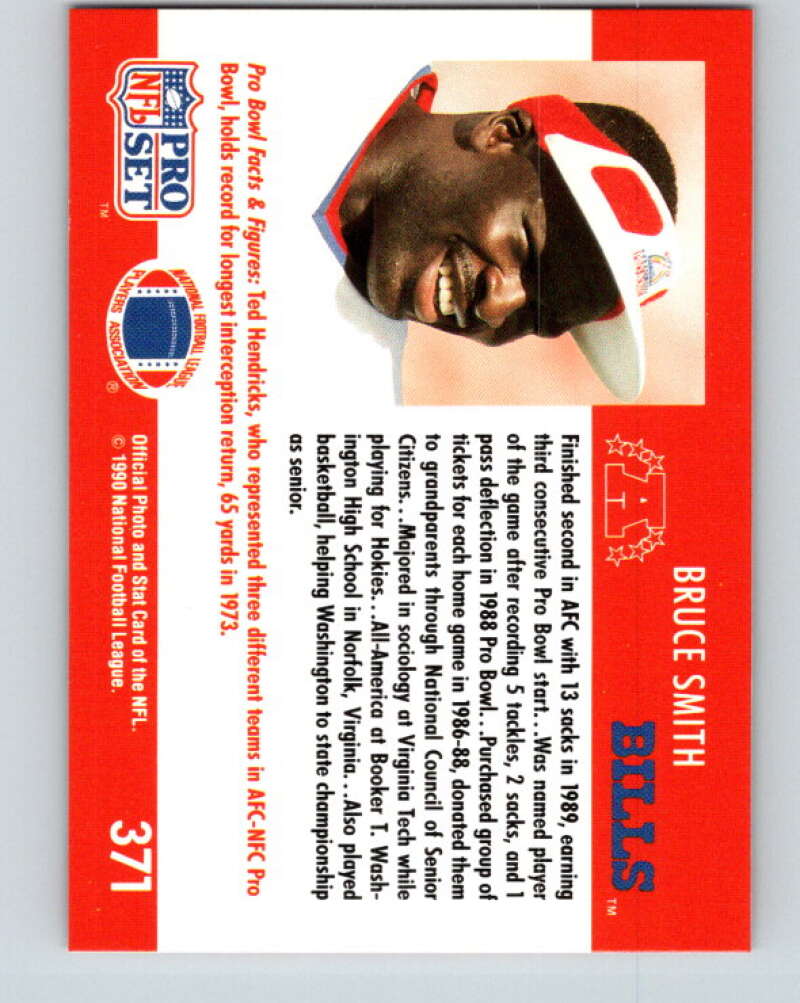 1990 Pro Set #370 Webster Slaughter Mint Cleveland Browns Image 2