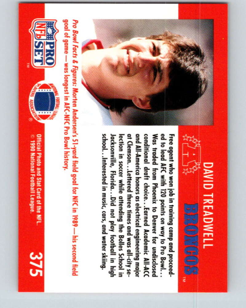 1990 Pro Set #374 Thurman Thomas Mint Buffalo Bills Image 2