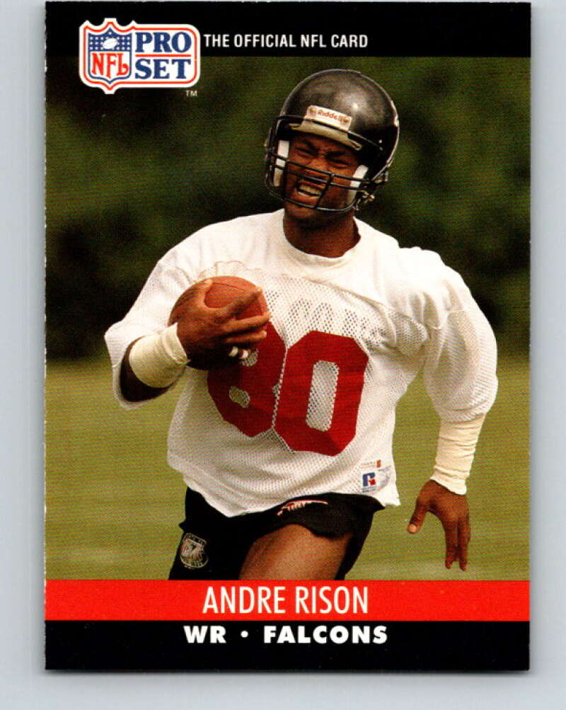 1990 Pro Set #434 Andre Rison Mint Atlanta Falcons Image 1