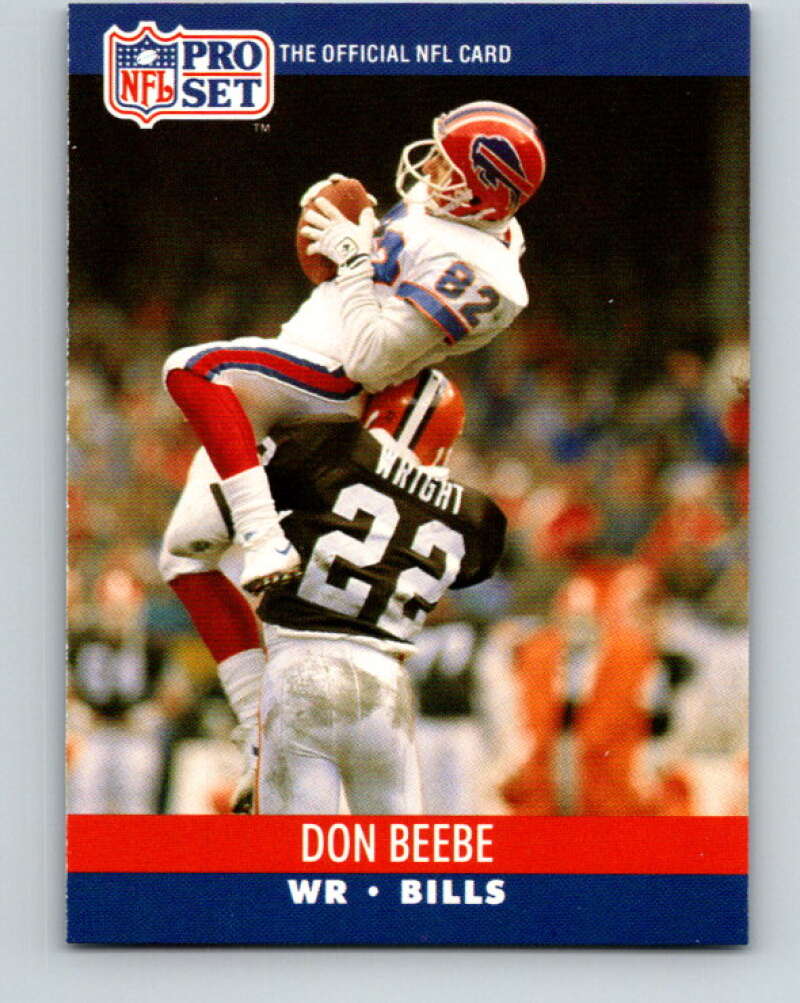 1990 Pro Set #435 Don Beebe Mint Buffalo Bills Image 1