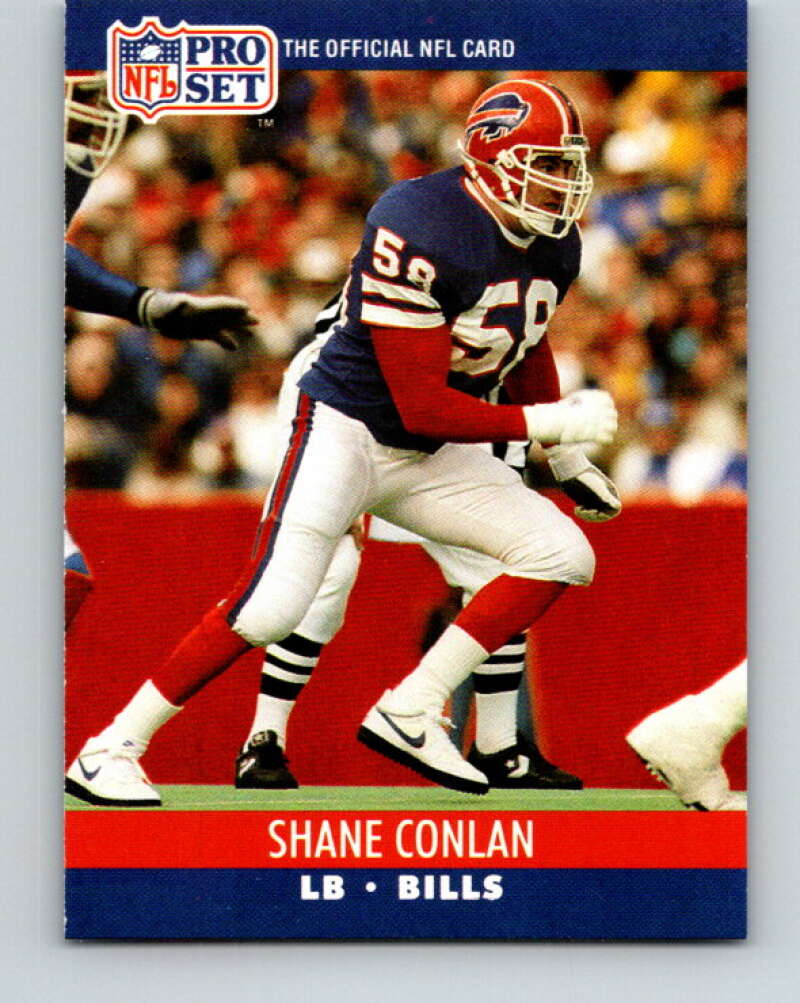 1990 Pro Set #437 Shane Conlan Mint Buffalo Bills Image 1
