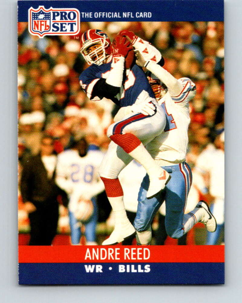 1990 Pro Set #440 Andre Reed Mint Buffalo Bills Image 1