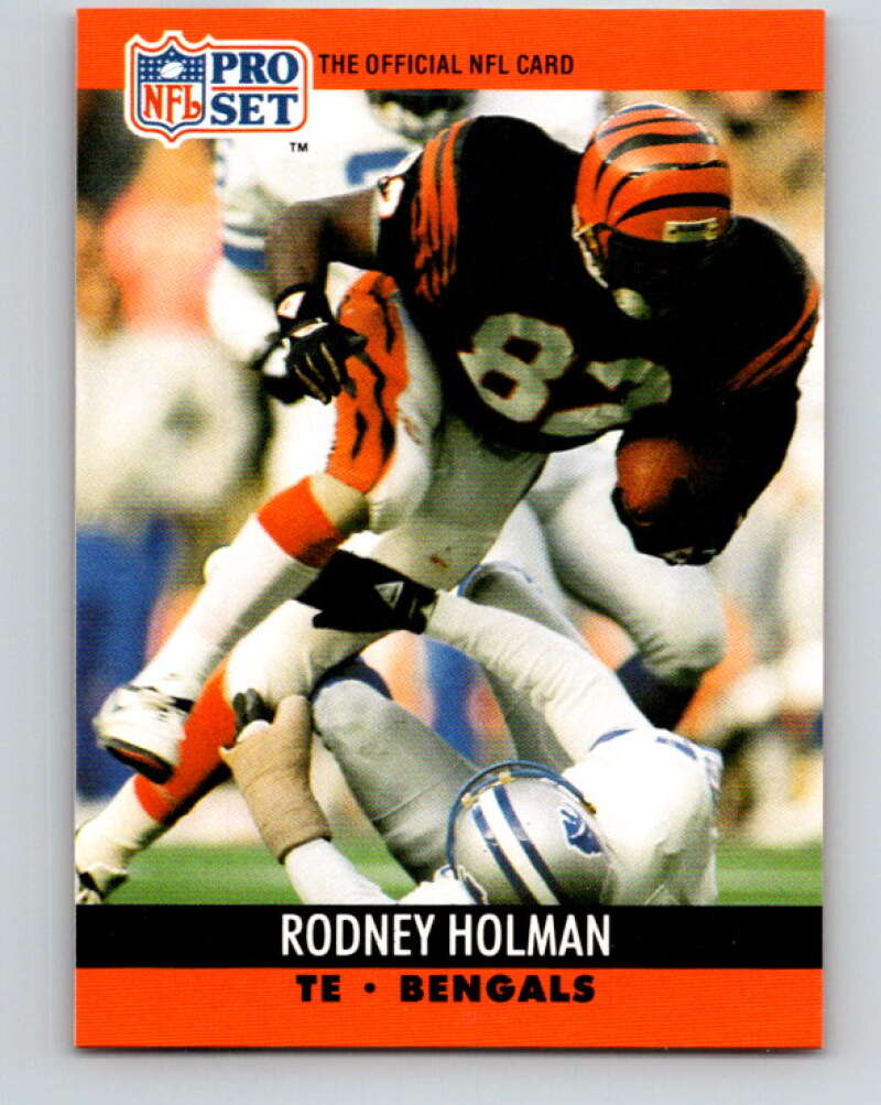 1990 Pro Set #464 Rodney Holman Mint Cincinnati Bengals Image 1