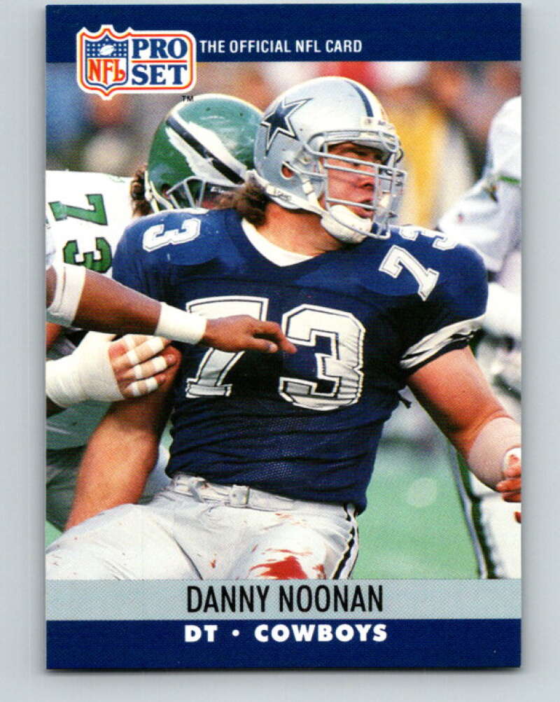 1990 Pro Set #481 Danny Noonan Mint Dallas Cowboys Image 1
