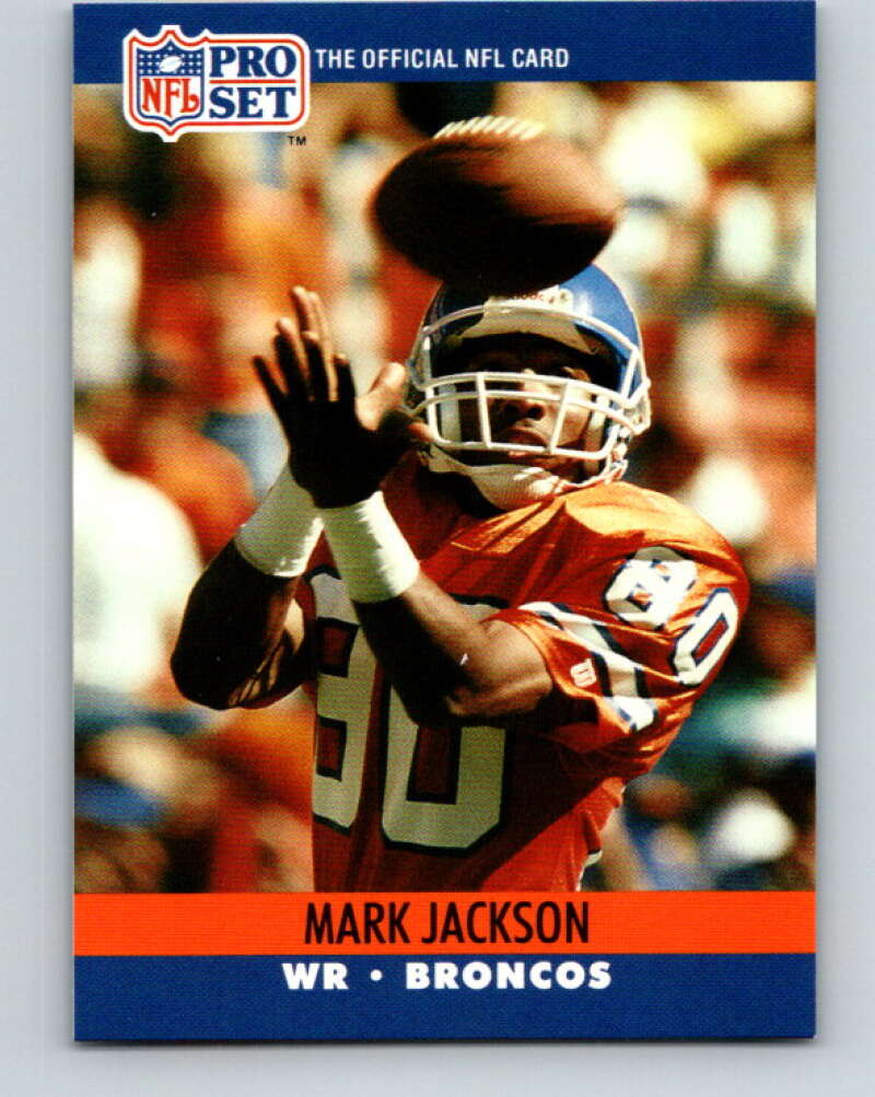 1990 Pro Set #486 Mark Jackson Mint Denver Broncos Image 1