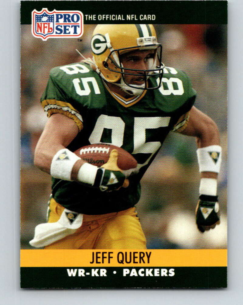 1990 Pro Set #506 Jeff Query Mint Green Bay Packers Image 1