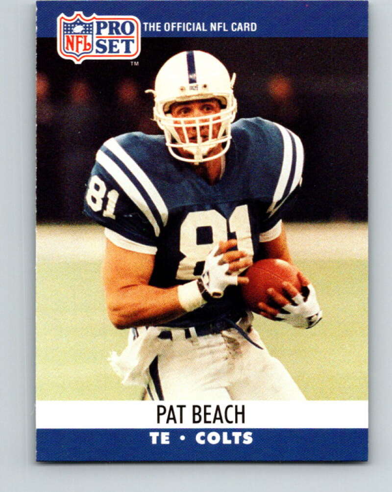 1990 Pro Set #520 Pat Beach Mint Indianapolis Colts Image 1
