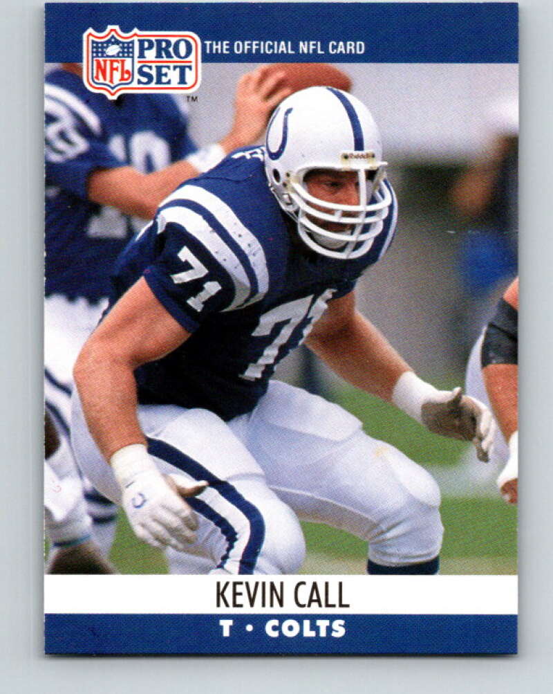 1990 Pro Set #522 Kevin Call Mint RC Rookie Indianapolis Colts Image 1