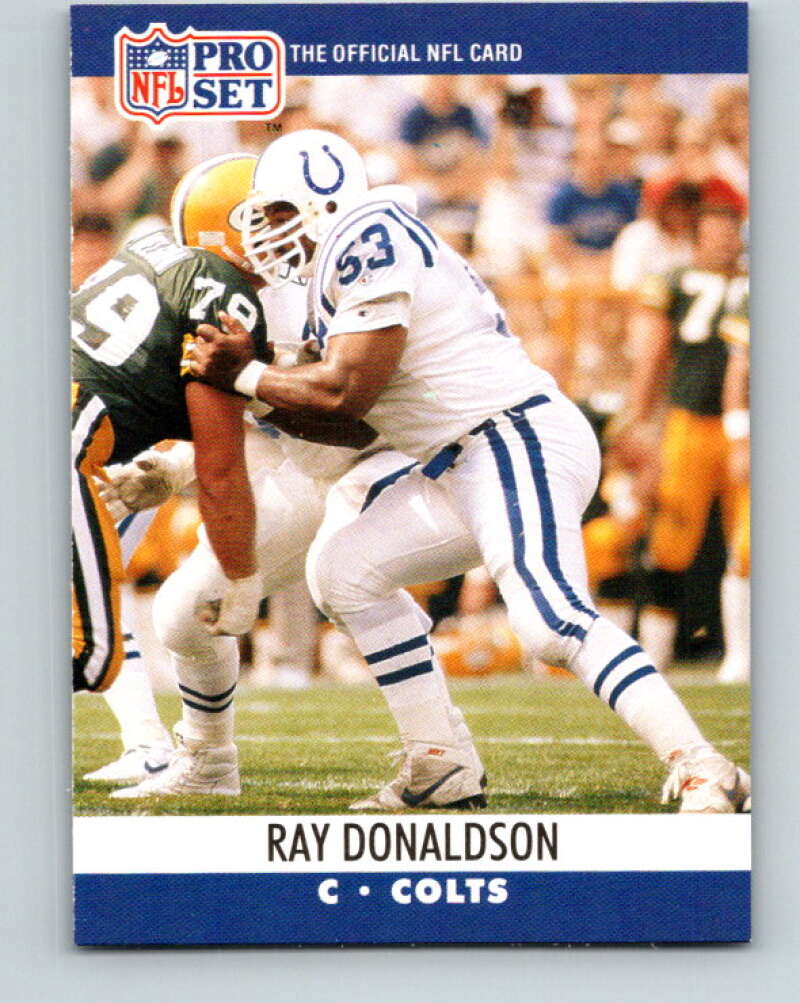 1990 Pro Set #523 Ray Donaldson Mint Indianapolis Colts Image 1