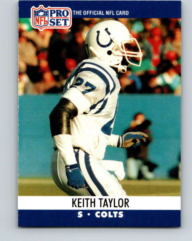 1990 Pro Set #525 Keith Taylor Mint Indianapolis Colts Image 1