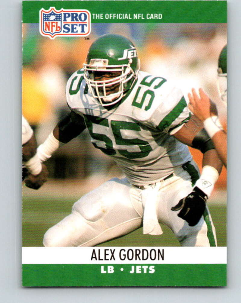 1990 Pro Set #603 Alex Gordon Mint New York Jets Image 1