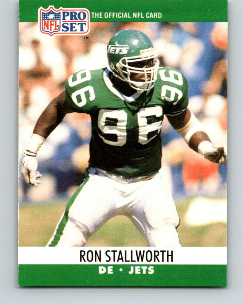 1990 Pro Set #604 Ron Stallworth Mint RC Rookie New York Jets Image 1