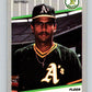 1989 Fleer #13 Stan Javier Mint Oakland Athletics  Image 1