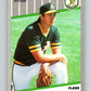 1989 Fleer #20 Eric Plunk Mint Oakland Athletics  Image 1